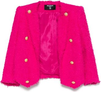 Balmain Giacca Spencer - Rosa