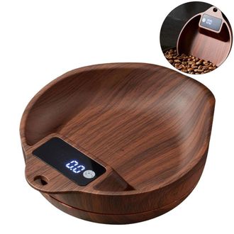 OEM Balanza Digital De Cocina, Balanza Para Caf&eacute; De Filtro, Precisi&oacute;n De 0,1 Gramos, Balanza De Alimentos Con Alfombrilla De Silicona Antideslizante