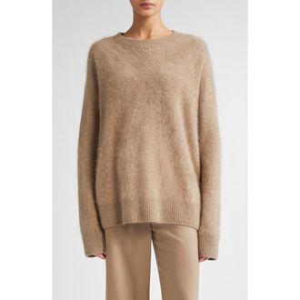 Max Mara Dante Oversize Cashmere Sweater in Beige at Nordstrom, Size Large