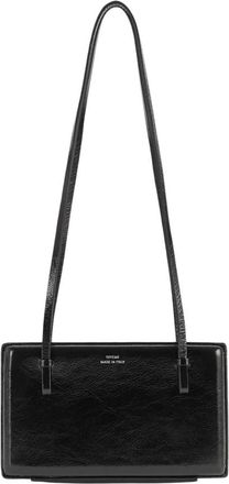 Toteme Cocktail Naplack Schoudertas - Dames - Schoudertassen - Zwart - ONE Size - Leer - Tassen