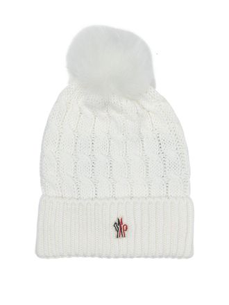 Moncler Berretto Moncler Grenoble In Lana Con Logo