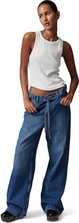 Day Birger Et Mikkelsen Elijah Mid Wash Denim Jeans in Medium Blue at Nordstrom, Size 14