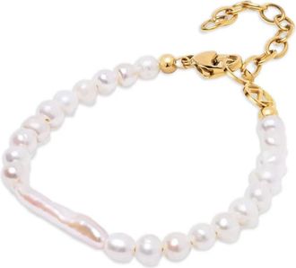 Nialaya Bracciale Ravello Pearl - Oro