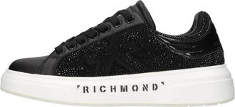 John Richmond Sneakers - Dames - Sneakers - Zwart - 41 EU - Leer - Schoenen