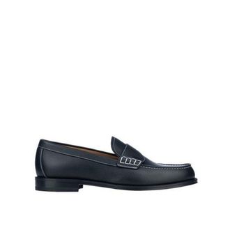 Dior Black Calfskin Slip-On Mens Loafers