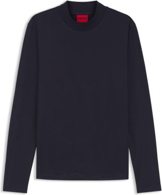 HUGO BOSS Slim-fit T-shirt in mercerised cotton