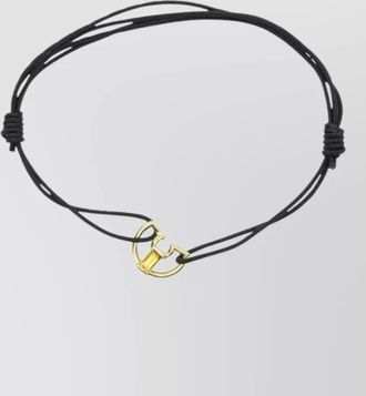 Aliita letter c bracelet adjustable cord