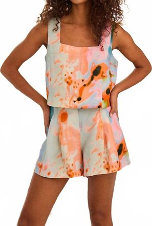 Hunter Bell Catalina High-Waisted Short In Lava Lamp
