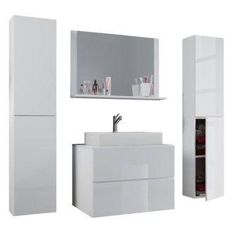 VCM 5-piece washbasin washbasin Lendas XL in White