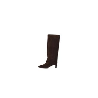 Lina Locchi Schoenen, Dames, Bruin, 41 EU, Su&egrave;de, Dw 104 Over-knee Laarzen