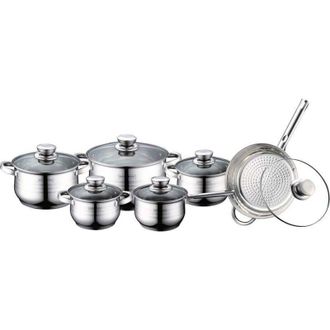 Royalty Line Juego De Utensilios De Cocina De Acero Inoxidable Royalty Line Rl-1231 De 12 Piezas