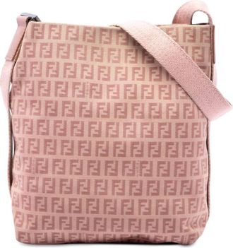 Fendi Pre-owned Fendi Zucchino Canvas Crossbody Ladies P4AYOM0GYFQADO5R