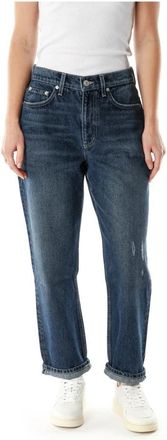Current Elliott The Boy Genius Boyfriend Jean - Dames - Loose Fit Jeans - Blauw - W30 - Katoen - Jeans