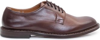 Doucal's Derby Nappato - Heren - Nette schoenen - Bruin - 40 1/2 EU - Leer - Schoenen