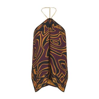 Pucci Donna, Top, Multicolore, Taglia unica, new