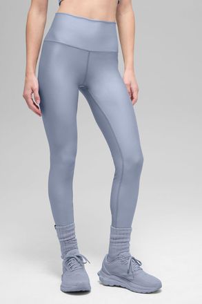 Alo | High-Waist Airlift Legging in Winter Frost Blue, Size: Medium