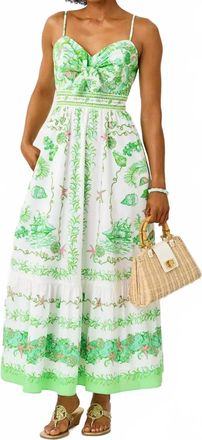 Lilly Pulitzer Janae Maxi Dress In Resort White