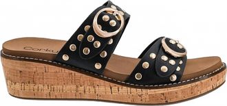 Corkys Footwear Womens Told You So Wedges In Black
