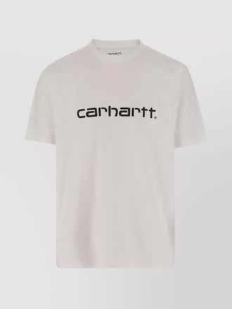 Carhartt Work in Progress cotton logo print t-shirt