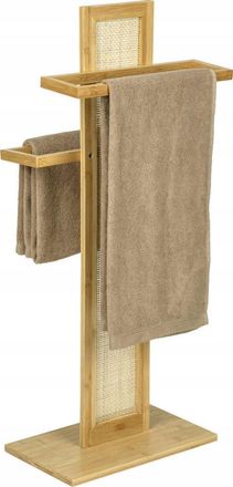 WENKO Allegre Bamboo Toallero De Bamb&uacute; 37x88x22 Cm