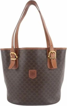 Celine Pre-owned Tote Bags, female, Brown, Size: ONE SIZE Pre-owned Leather celine-bags