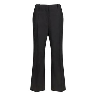 Dries Van Noten Pantaloni Sartoriali Cropped - - Trousers - Donna - Nero - M