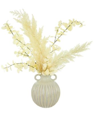 Creative Displays Inc. Pampas & Eucalyptus Arrangement In Ceramic Vase