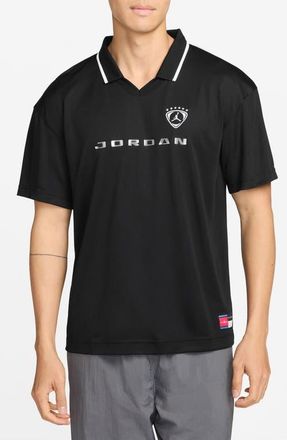 Nike Jordan Graphic Soccer Top in Black at Nordstrom, Size Xx-Large