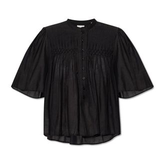Isabel Marant Blouses, female, Black, Size: 2XS Destiny Top
