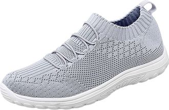 Generic Womens Lightweight Sport Shoes Walking Trainers Womens Shoes Ethnic Casual Summer Fashion Hollow Breathable Flat Heel Soft Sole Casual Womens Walking 