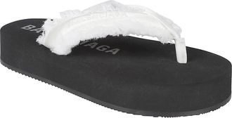 Balenciaga Jet Lag Thong Micro Sandaal - Dames - Slippers - Wit - 37 EU - Schoenen