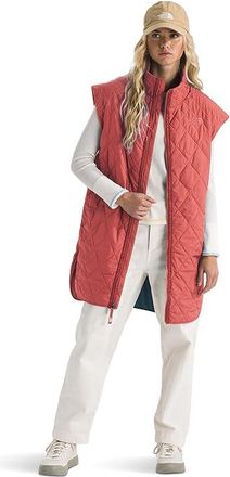 The North Face Diamond Peak Insulated Vest Womens Coat Mars Dust : 2XL, Polyester