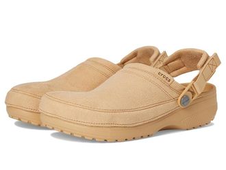 Crocs Classic Crafted Canvas Clogs Clog Shoes Cashew Suede : Mens 10 - Womens 12 Medium