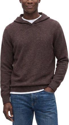 Naadam Wool & Cashmere-Blend Reverse Jersey Sweater Hoodie