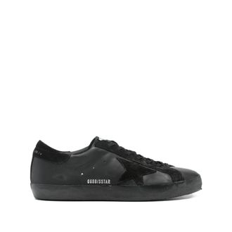 Golden Goose Sneakers, male, Black, 9 UK, Trainers Super-Star