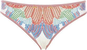 La DoubleJ Grenadilla Fruit and Floral Bikini Bottom - Dames - Bikinis - Veelkleurig - L - Badmode