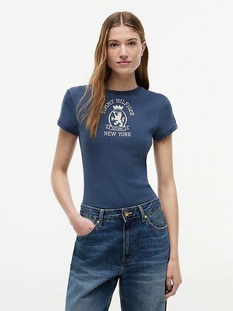 Tommy Hilfiger Washed Crest Slim T-Shirt