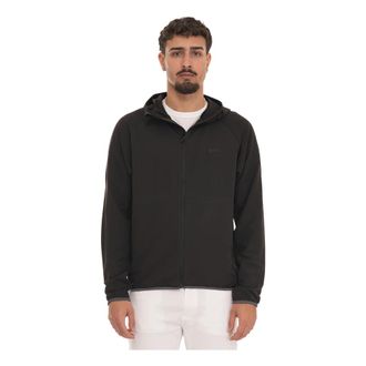 HUGO BOSS L Commuter Hooded Harrington Jas - Heren - Zomerjassen - Zwart - L - Polyester - Jassen