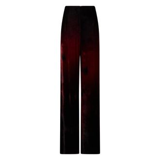 Alberta Ferretti Mujer, Pantalones, Rojo, Talla: L