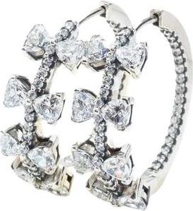 Pandora Sprankelende Strik Lus Oorbellen - Dames - Oorbellen - Wit - ONE Size - Accessoires
