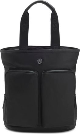 BOSS Tote backpack with Double B monogram trim