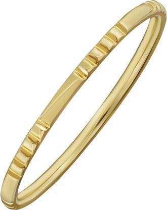 Bony Levy 14K Gold Textured Stackable Ring in 14K Yellow Gold at Nordstrom, Size 7