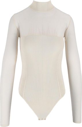 Elisabetta Franchi Ribbed Corset Knit Bodysuit