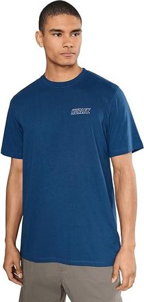 Hurley H2o Dri Fastlane Lined Short Sleeve Mens T Shirt Abyss : 2XL, Cotton/Polyester