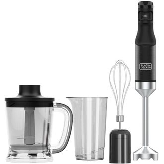 Black+Decker Black&decker - Bxhba1501e Batidora De Inmersi&oacute;n 1500 W Negro, Transparente