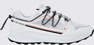 Plein Sport Sneakers low-top a righe in mesh con chiusura a coulisse e logo