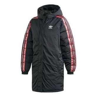 adidas (WMNS) adidas Originals Down Jacket Black Red FL0044