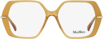 Max Mara MM5175 Geometric Eyeglasses - Brown