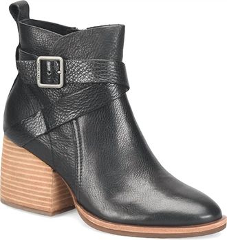 Kork-ease Womens Joelle Ankle Boot In Black