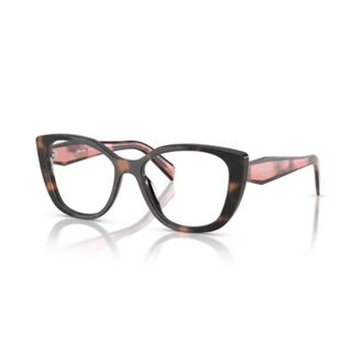 Prada Glasses, unisex, Black, Size: 53 MM PR B04V Cat Eye Frame